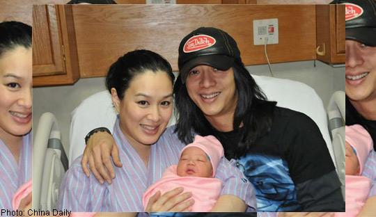 Christy Chung has given birth